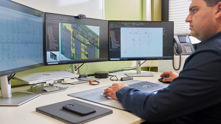 Projektování se softwarem Eplan Projektování se softwarem Eplan: Při modernizaci řídicí a spínací techniky elektrických trafostanic se společnost naturenergie netze spolehla na 3D software od firmy Eplan.
