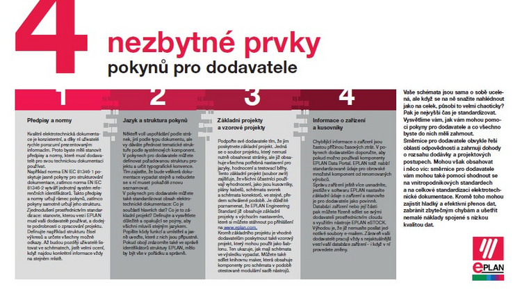 Čtyři tipy pro pokyny vašeho dodavatele v oblasti elektrotechnického návrhu